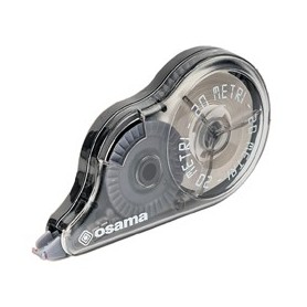 CORRETTORE A NASTRO 20 METRI 5MMX20MT INVOLUCRO NERO OSAMA - OW 10121