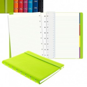 NOTEBOOK F.TO A5 A RIGHE 56 PAG. NERO SIMILPELLE FILOFAX - L115007