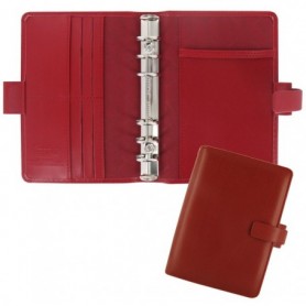 ORGANISER METROPOL PERSONAL F.TO 188X135X38MM ROSSO SIMILPELLE FILOFAX - L026910