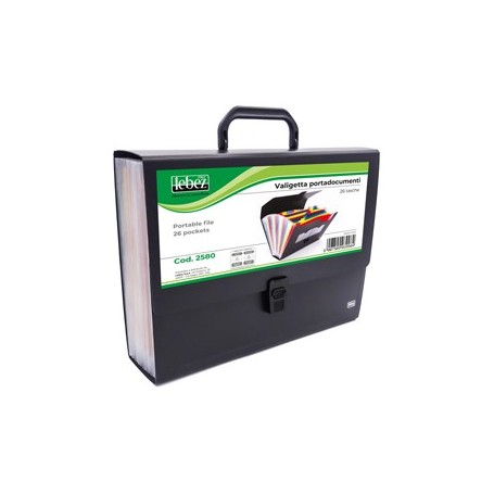 CARTELLA PORTADOCUMENTI 25 TASCHE ART.2580 LEBEZ - 2580