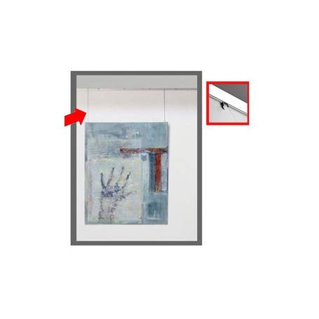 CAVO IN NYLON 150CM PER SISTEMA APPENDI QUADRI ARTE SYSTEM - 1512008