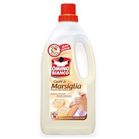 DETERSIVO LIQUIDO OMINO BIANCO MARSIGLIA 1LT A MANO E LAVATRICE - M92476