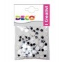 OCCHIETTI ADESIVI TONDI BUSTA DA 50 PZ. MISURE ASSORTITE DECO - 11495
