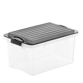 CONTENITORE COMPACT A4 13LT CON COPERCHIO NERO - F717760