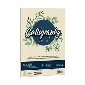 CARTA CALLIGRAPHY NATURE CRUSH A4 50FG 100GR AGRUMI FAVINI - A69Q534
