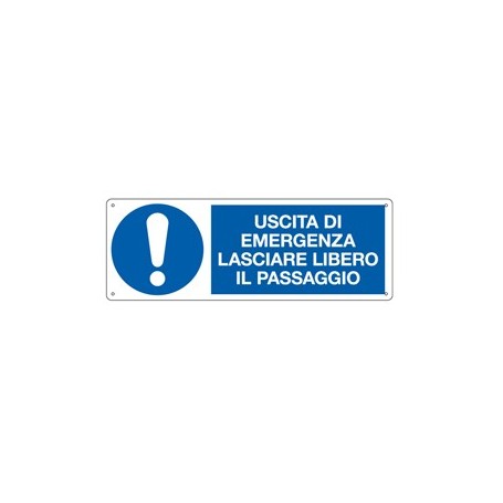 CARTELLO ALLUMINIO 35X12