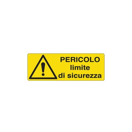 CARTELLO ALLUMINIO 35X12