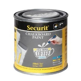 PITTURA LAVAGNA GRIGIO 250ML (3MQ) SECURIT - PNT-GY-SM