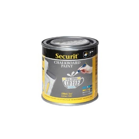 PITTURA LAVAGNA GRIGIO 250ML (3MQ) SECURIT - PNT-GY-SM
