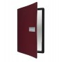 PORTA MENU' A4-24X33CM BORDEAUX ROYAL CON 1 INSERTO DOPPIO - MC-LR-A4-RORD