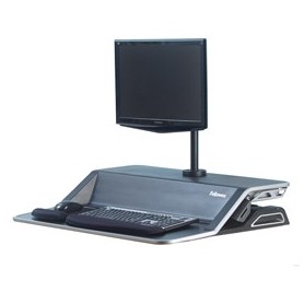 POSTAZIONE DI LAVORO SIT-STAND LOTUS NERO 0007901 FELLOWES - 7901