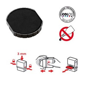 TAMPONE COLOP E/R50 NERO - E/R50