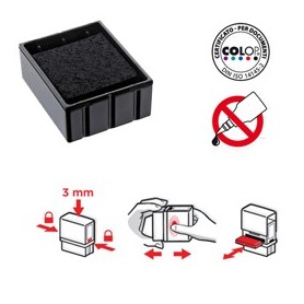 TAMPONE COLOP E/Q24 NERO - E/Q24