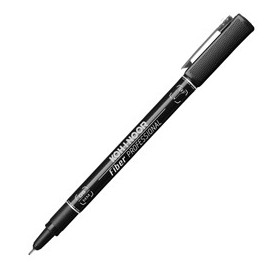 FINELINER PROFESSIONAL FIBER NERO 0