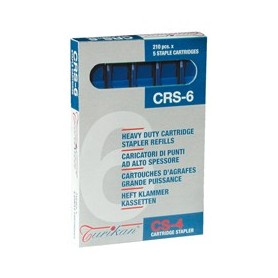 5 CARICATORI DA 210 PUNTI CRS-6 MM BLU (FINO A 25 FOGLI) TURIKAN - 21