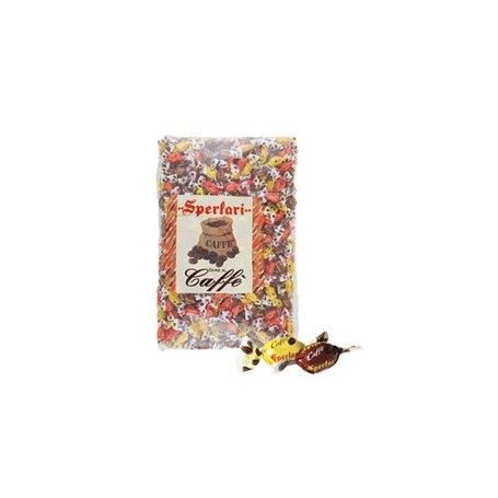 CARAMELLE MINI GUSTO CAFFE' BUSTA 1KG (CIRCA 500PZ) SPERLARI - SPCF