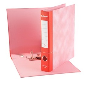 REGISTRATORE ESSENTIALS G74 ROSSO DORSO 5CM F.TO PROTOCOLLO ESSELTE - 390774160