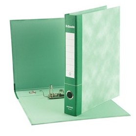 REGISTRATORE ESSENTIALS G74 VERDE DORSO 5CM F.TO PROTOCOLLO ESSELTE - 390774180