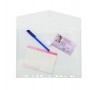 BUSTA FORATA C/CHIUSURA IN VELCRO IN PP TRASP. F.TO 24X32CM PER A4 EXACOMPTA - 57381E