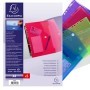 BUSTA FORATA C/CHIUSURA IN VELCRO IN PP COLORATO F.TO 24X32CM PER A4 EXACOMPTA - 57380E