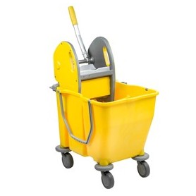 CARRELLO DOPPIA VASCA 15+15LT CON PRESSA PRESSDUO - 705002