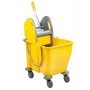 CARRELLO DOPPIA VASCA 15+15LT CON PRESSA PRESSDUO - 705002