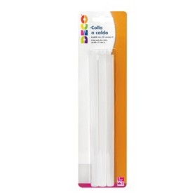 6 STICK COLLE PER PISTOLA GRANDE TY102M DIAM. 11MM - LUNGH. 20CM DECO - T705A
