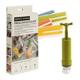 FRESCOVUOTO STARPACK: PUMP + 8 BUSTE SOTTOVUOTO ASS. PERFETTO - 29000