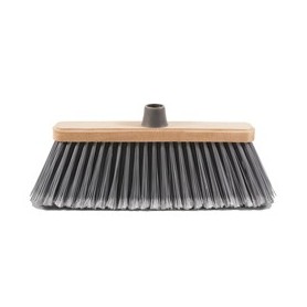 SCOPA SPAZZESTERNI COCCIA LEGNO 28CM - 0020B