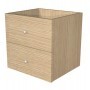 CASSETTIERA 2CASS. ROVERE PER LIBRERIA RAINBOW - 2C MAXC/C
