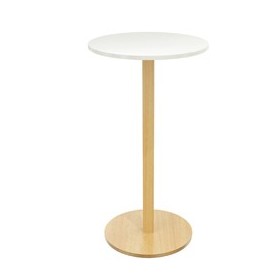 TAVOLO ALTO Ã60 X H110CM BIANCO WOODY PAPERFLOW - K440302