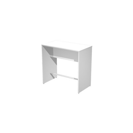 TAVOLO ALTO 110X70XH105CM BIANCO RISTORO - 15092/B-3