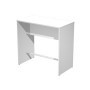 TAVOLO ALTO 110X70XH105CM BIANCO RISTORO - 15092/B-3