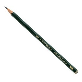 MATITA GRAFITE CASTELL 9000 4B ESAGONALE FABER CASTELL - 119004