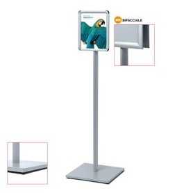 DISPLAY CATCHING POLE STANDARD A3 BIFACCIALE - CAPOA3R25D