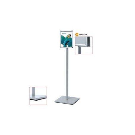 DISPLAY CATCHING POLE STANDARD A3 BIFACCIALE - CAPOA3R25D
