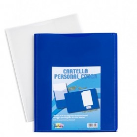 CONF 5 CARTELLE IN PP PERSONAL COVER BLU 240X320MM ITERNET - 7151BL
