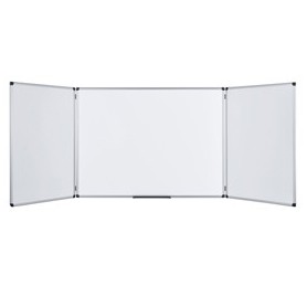 LAVAGNA MAGNETICA SMALTATA 90X240CM MAYA TRIO BI-OFFICE - TR02030207170