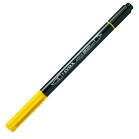 PENNARELLO A 2 PUNTE AQUA BRUSH DUO GIALLO LIMONE LYRA - L6520007