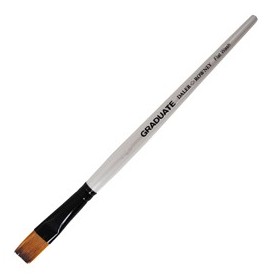 PENNELLO SINTETICO GRADUATE PIATTO QUADRATO N.1 MANICO CORTO DALER ROWNEY - D212155100