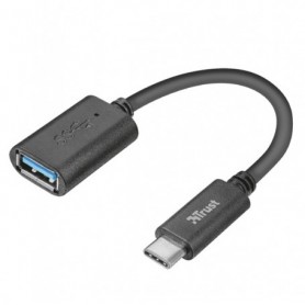 CONVERTITORE DA USB TIPO C A USB 3.1 GEN 1 NERO TRUST - 20967