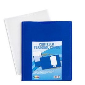 CONF 5 CARTELLE IN PP PERSONAL COVER BLU 240X320MM ITERNET - 7151BL