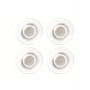 BLISTER 4 MAGNETI EXTRA-FORTI TRASPARENTI Ã32MM NOBO - 1904116
