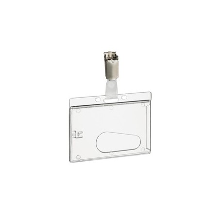 50 PORTABADGE RIGIDO CON CLIP 54X87MM 8950 DURABLE - 8950-19