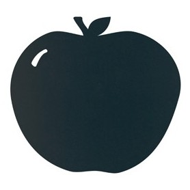 LAVAGNA DA PARETE 'MELA' SILHOUETTE SECURIT - FB-APPLE