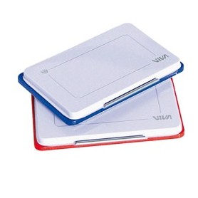 CUSCINETTO PER TIMBRO IN GOMMA BLU VIVA - 348B-BLUE