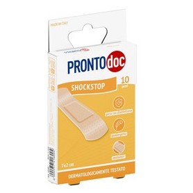 SCATOLA 10 CEROTTI SHOCKSTOP PRONTODOC - 4180