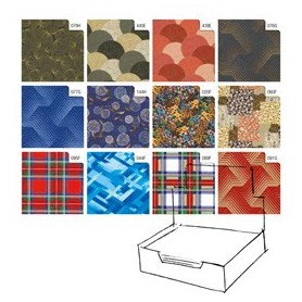 SCATOLA 100FG CARTA REGALO RASO CLASSICO 70X100CM REX SADOCH - R4405GEN