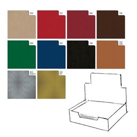 SCATOLA 100FG CARTA REGALO KRAFT DARK 70X100CM REX SADOCH - 74400DAR