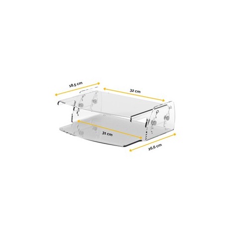 SUPPORTO MONITOR REGOLABILE CLARITYÂ¢ - FELLOWES - 9731101